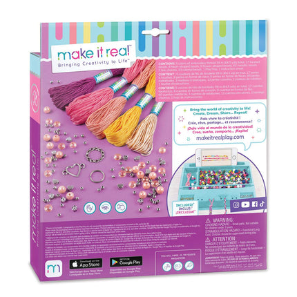 „Make It Real“ makrame rinkinys „Draugystės apyrankės“