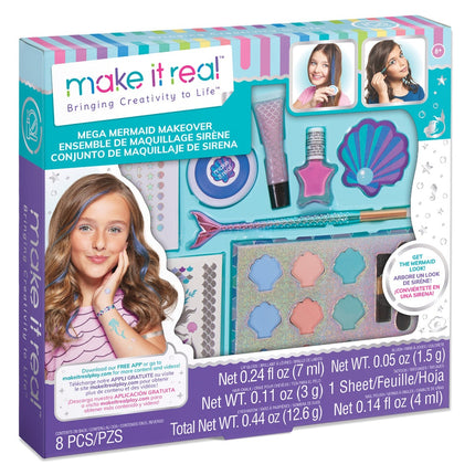 „Make It Real“ makiažo rinkinys „Mega undinėlės makeover“