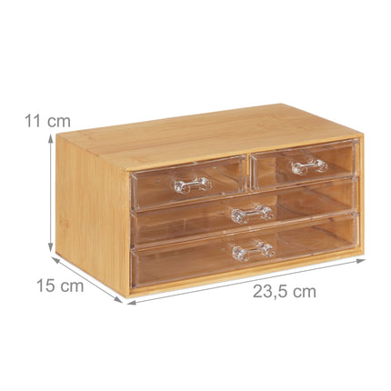 Make-up Organiser with 4 Drawers