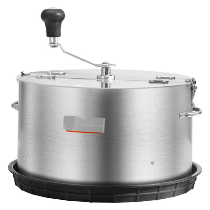 Manual Bud Trimmer 16-Inch, Stainless Steel, Clear Lid