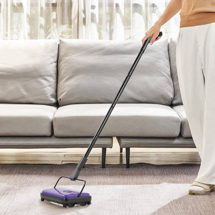 Manual Carpet Sweeper, 300 ml Bin, 17 cm, Pet Hair