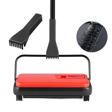 Manual Carpet Sweeper, 300 ml Dustbin, 17 cm Width