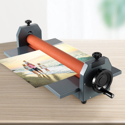 Manual Cold Roll Laminator 29.5 In, Folding Table
