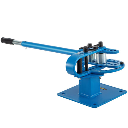 Manual Metal Bar Bender, 7 Dies, Round and Square Bars