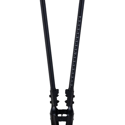 Manual Post Hole Digger, 57.5-Inch, Fiberglass Handle, Steel Blade