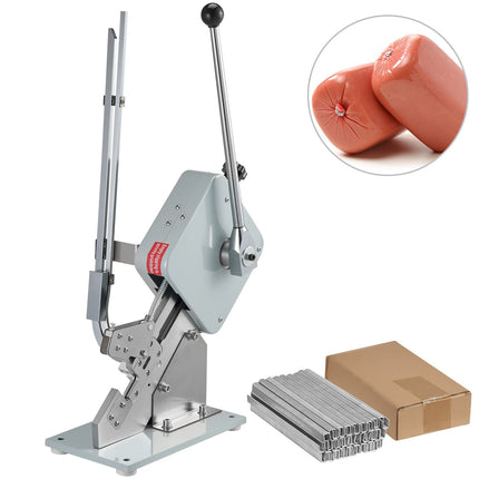 Manual U-Shape Sausage Clipper Machine, 5000 Clips