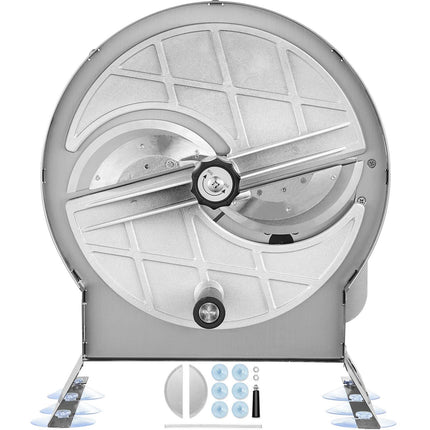 Manual Vegetable Slicer, 0-12mm Adjustable, Stainless Steel