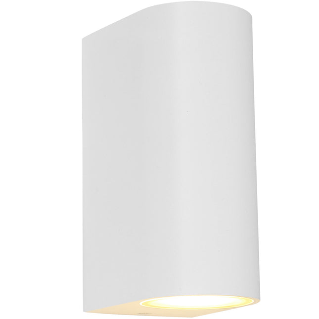 Mats II Wall luminaire 2xGU10 socket IP44 White