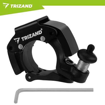 Mechaninis dviračio skambutis, juodas, 90-100 dB, universalus tvirtinimas