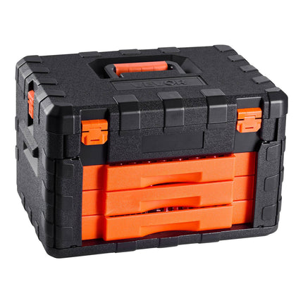 Mechanics Tool Set, 450-Piece SAE Metric Socket Kit Case