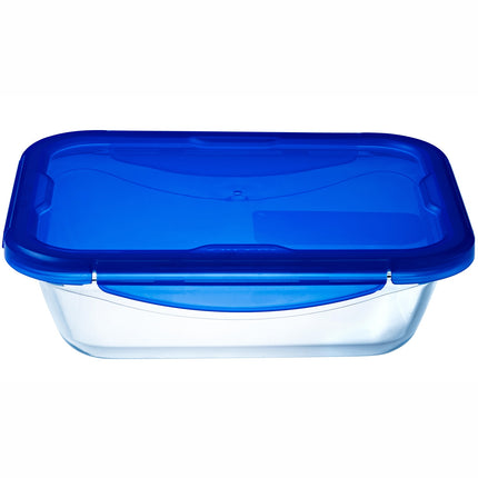 Medium shape with snap lid 4 26x19cm/1.7L