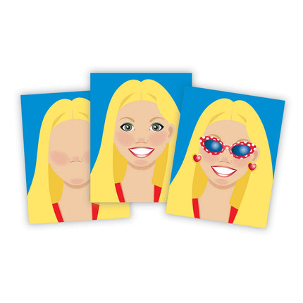 Melissa & Doug Lipdukų rinkinys „Make-A-Face“
