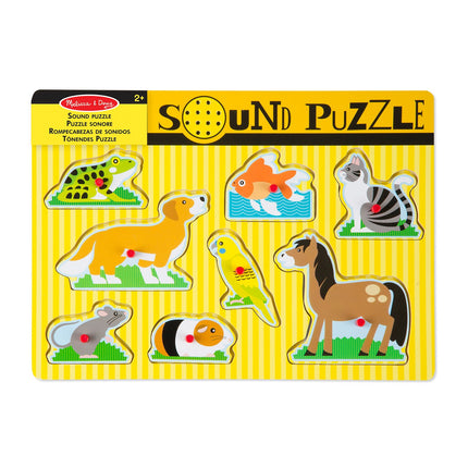 Melissa & Doug Augintinių garsų dėlionė