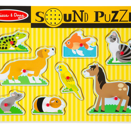 Melissa & Doug Augintinių garsų dėlionė