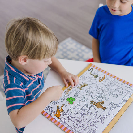 Melissa & Doug Lipdukų rinkinys „Seek & Find“ - Gyvūnėliai