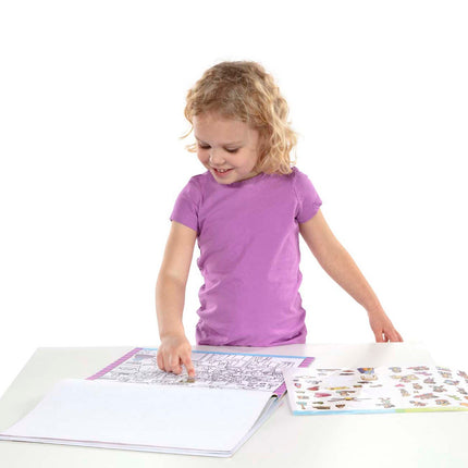 Melissa & Doug Lipdukų rinkinys „Seek & Find“ - Miesto lopšys