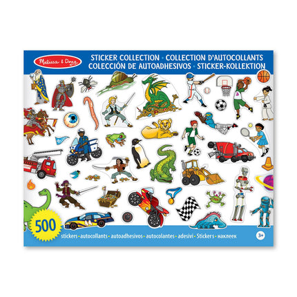 Melissa & Doug lipdukų rinkinys mėlynas