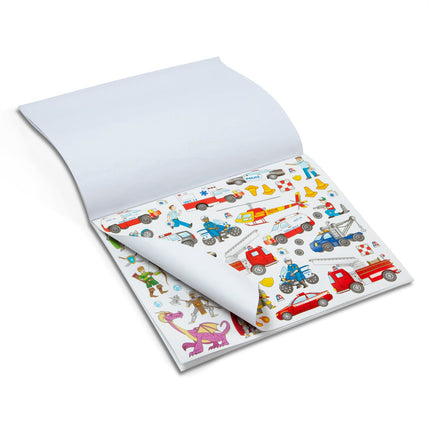 Melissa & Doug lipdukų rinkinys mėlynas