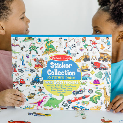 Melissa & Doug lipdukų rinkinys mėlynas