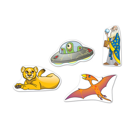Melissa & Doug lipdukų rinkinys mėlynas