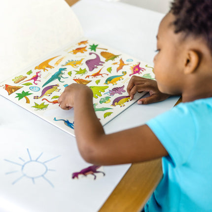 Melissa & Doug lipdukų rinkinys mėlynas