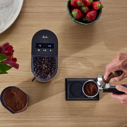 Melitta Linea kūginis kavos malūnėlis, 13 malimo nustatymų, jutiklinis ekranas