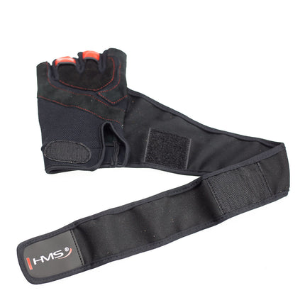 Men's XXL Fitness Gloves, Black/Red