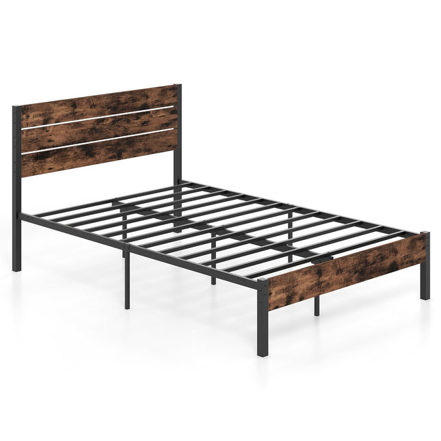 Metalinis lovos rėmas 200x140 cm čiužiniui su daiktadėže
