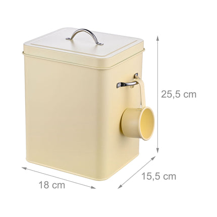 Metalinė laikymo dėžė su dangčiu, 6 l talpos