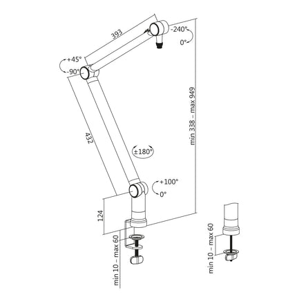 Microphone Arm Pro Black