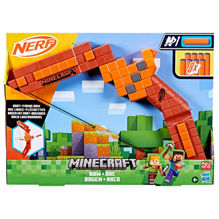 „Minecraft Blaster Bow“ - žaislinis šaudymo iš lanko rinkinys vaikams