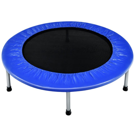 Mini fitneso batutas, 97 cm, sulankstomas, mėlynas, 150 kg keliamoji galia
