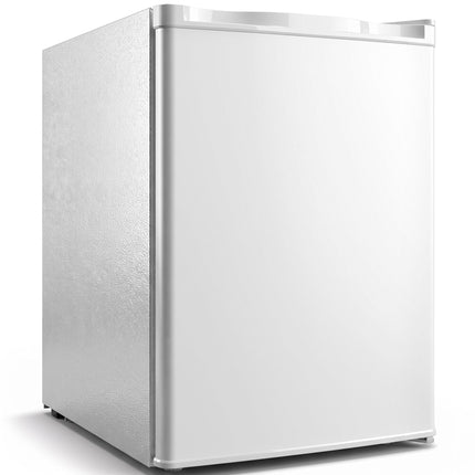 Mini Freezer 59 L with Adjustable Temperature, Reversible Door, White