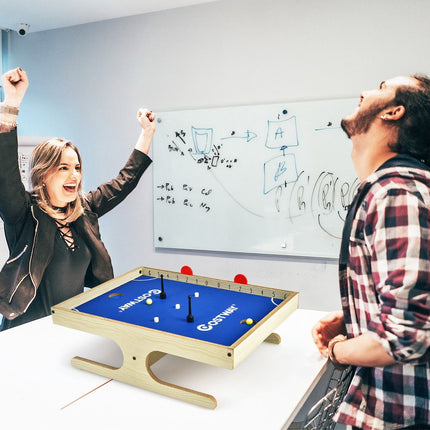 Mini magnetinis stalo futbolo stalas, 2 žaidėjams, 45 cm