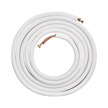 Mini Split Line Set 25 Ft, 1/4 x 3/8 Insulated Copper