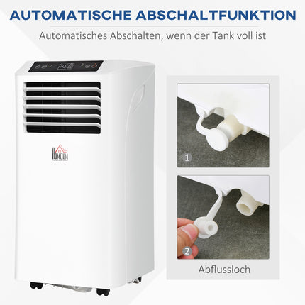 Mobilus oro kondicionierius 2,6 kW 3 viename oro kondicionierius vėsinimas sausinimas ir vėdinimas 12-18 ㎡ 24 val. laikmatis su nuotolinio valdymo pultu 2 greičio lygiai