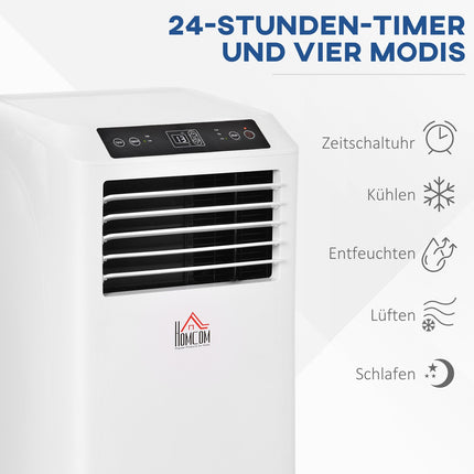 Mobilus oro kondicionierius 2,6 kW 3 viename oro kondicionierius vėsinimas sausinimas ir vėdinimas 12-18 ㎡ 24 val. laikmatis su nuotolinio valdymo pultu 2 greičio lygiai