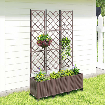 Mobilus sodintuvas su grotelėmis, savaime laistantis, 120x40x192 cm