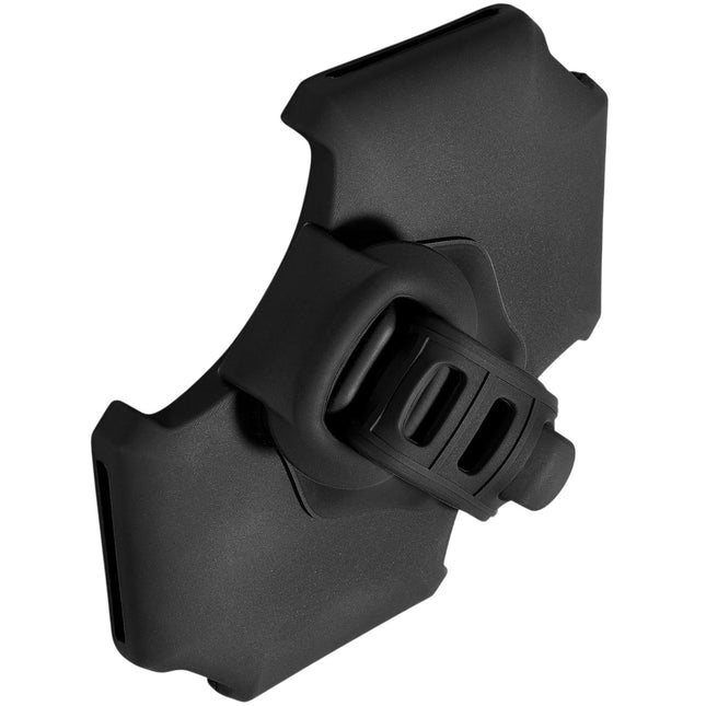 Mobile holder for steering stem on bicycle/e-scooter