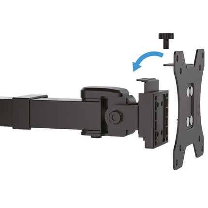 Monitor arm double 17-32" 380mm