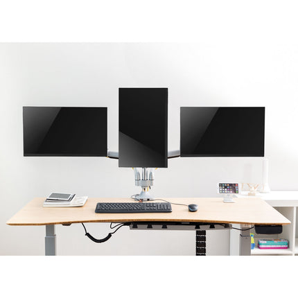 Monitor arm triple 13-32" gas
