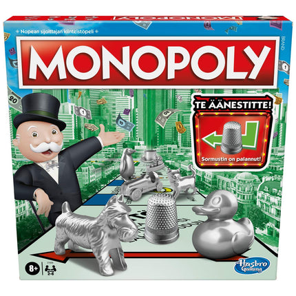 Klasikinis stalo žaidimas „Monopolis“ (suomiškai)
