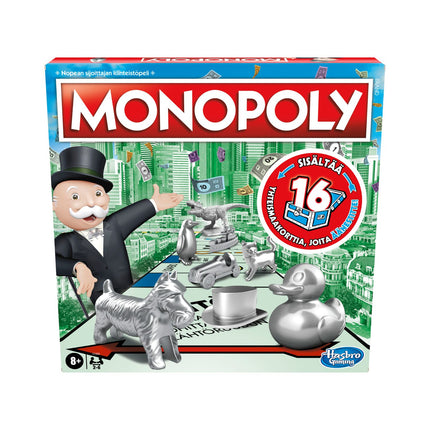 Klasikinis stalo žaidimas „Monopolis“ (suomiškai)