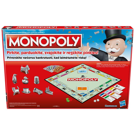 Klasikinis stalo žaidimas „Monopolis“ (lietuvių kalba)