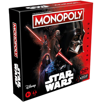 Monopoly stalo žaidimas „Žvaigždžių karai“: tamsioji pusė, anglų kalba