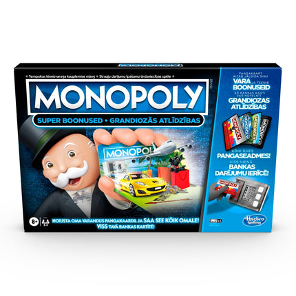 Stalo žaidimas „Monopolis“ - elektroninė bankininkystė (estų ir latvių kalbomis)