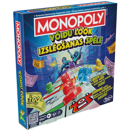 Stalo žaidimas „Monopolis: Nokautas“ (estų ir latvių kalbomis)