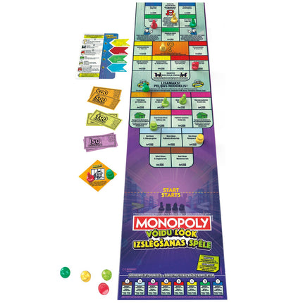 Stalo žaidimas „Monopolis: Nokautas“ (estų ir latvių kalbomis)