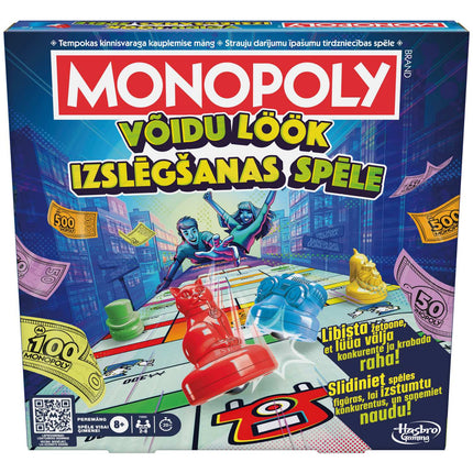 Stalo žaidimas „Monopolis: Nokautas“ (estų ir latvių kalbomis)