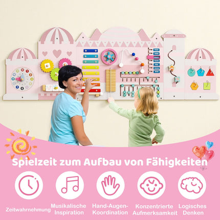 Montessori veiklos siena vaikams, 11 viename medinis žaislas